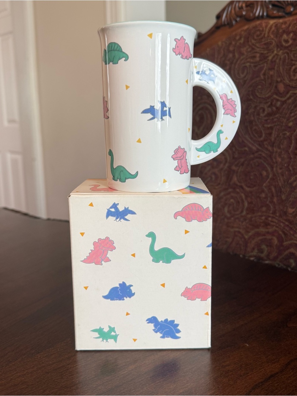 Vintage Mikasa Dino Magic Ironstone Mug (Pattern CC107) Malaysia in Original Box